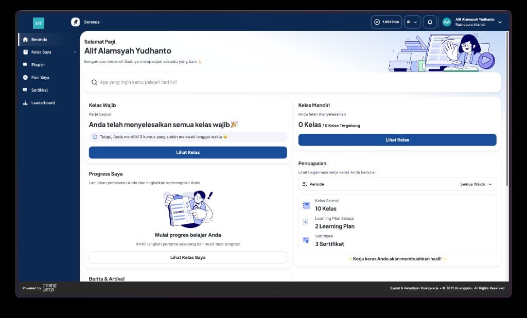 Ruangkerja screenshot